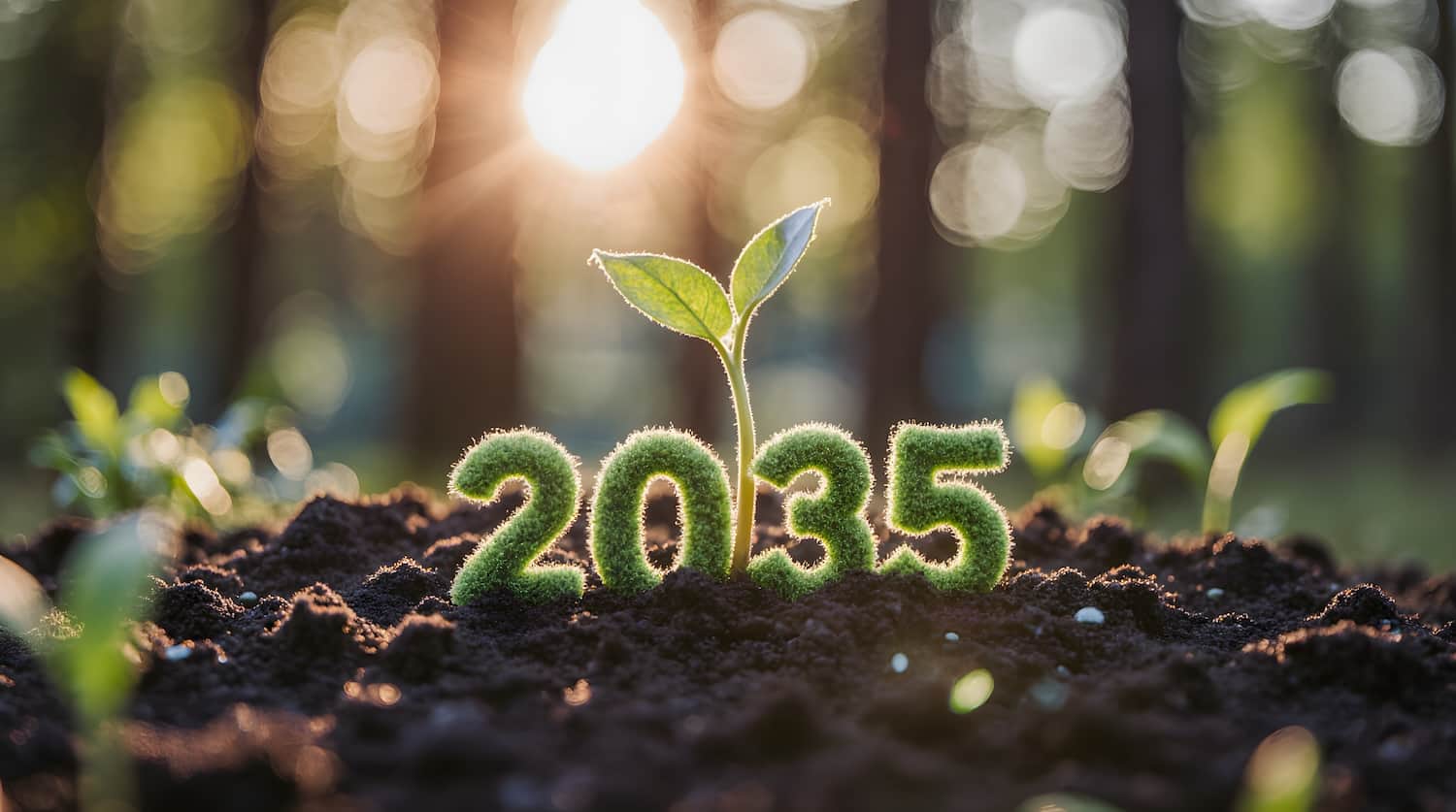 Futuristic design with glowing baby names like Aria, Orion, and Nova projected in a modern style